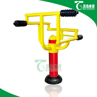 唐山百灵鸟G126扭腰摩背器 广场健身器材的精选之选